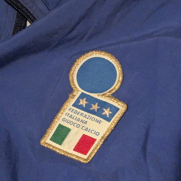 Diadora Men's Multi Sport Italian Blue Track Jacket XL - Picture 2 of 8